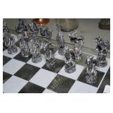Medieval Knight Chess Game Set