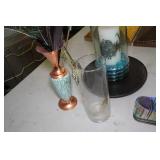 Assorted Home Décor - Vases, Candle Holder, Coasters
