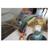 Assorted Home Décor - Vases, Candle Holder, Coasters