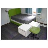 Bedroom Set - Bed, Shelf & Nightstands