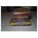 Assorted CDs and Vinyl Records