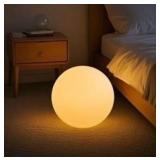 LED Glowing Orb Floor Lamp $84.99 Retail - Brand New