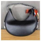 8" Crescent Shape Shoulder Purse $32.99 Retail - Brand New