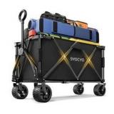 SYOCYO Collapsible Utility Wagon 420lb Capacity