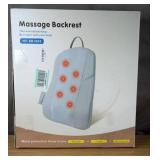 Heated Massage Backrest $119.99 Retail -  Brand New