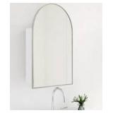 Brush Nickle Medicine Cabinet and Mirror 20" x 30" $179.99 Retail - Brand New