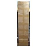 Industrial Pipe Wall Shelving 48"  3 Tier Dark Brown $139.99 Retail - Brand New