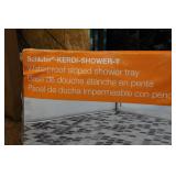 Schluter Waterproof Sloped Shower Tray 48"x72"