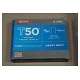 Arrow T50 Stapler and Staples