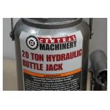 Central Machinery 20 Ton Hydraulic Bottle Jack