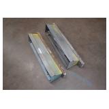 Set of Two Metal Folding Saw Horses