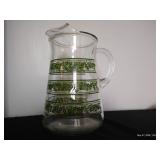 Vintage Libbey Crazy Daisy Spring Blossom 64 oz Pitcher