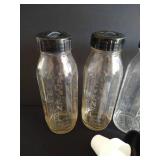 Pyrex Evenflo Calibrated Glass Baby Bottles
