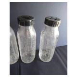 Pyrex Evenflo Calibrated Glass Baby Bottles