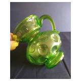 Fenton Coin Dot Pitcher 4.5"
