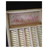 (2) Antique Washboards
