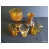 Amber Glass Lot