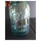 #13 Aqua Ball 1 Quart Jar w/ Lid
