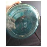 #13 Aqua Ball 1 Quart Jar w/ Lid