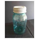 #13 Aqua Ball 1 Quart Jar w/ Lid