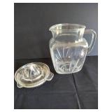 Glass Juicer & Pitcher