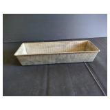 WWII Era Ekco Ovenex Extra Long Waffle Grid 13" Loaf Pan