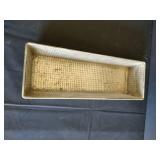 WWII Era Ekco Ovenex Extra Long Waffle Grid 13" Loaf Pan