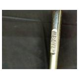 "Boye" Dipper and Primitive Strainer Ladle w/ Wood Handles