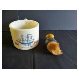 Early American Old Spice Shulton Shaving Mug & Brush