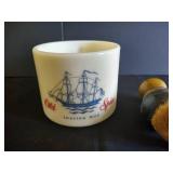 Early American Old Spice Shulton Shaving Mug & Brush