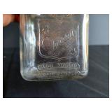 Early 1900s Queen Trademark Wide-Mouth Adjustable Jar w/ Bubble