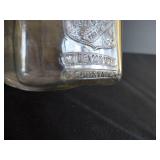 Early 1900s Queen Trademark Wide-Mouth Adjustable Jar w/ Bubble