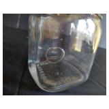 Early 1900s Queen Trademark Wide-Mouth Adjustable Jar w/ Bubble