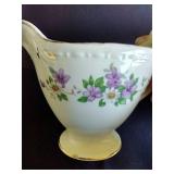 Tiny China Lot w/ Homer Laughlin April Creamer, Lamp, Etc
