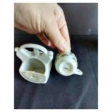 Tiny China Lot w/ Homer Laughlin April Creamer, Lamp, Etc