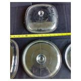 Pyrex Casserole Lids in Two Styles