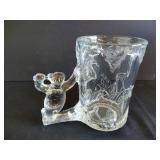 Coke Polar Bear Stein w/ Six Coke Bear Glasses w/ Original Box