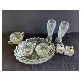 Fostoria Cream & Sugars, Vases & S+P Shakers