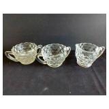 Fostoria Cream & Sugars, Vases & S+P Shakers