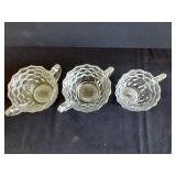 Fostoria Cream & Sugars, Vases & S+P Shakers