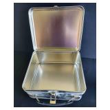 Vintage Lunch Box, Cups & Juice Cup w/ Lid