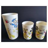 Vintage Lunch Box, Cups & Juice Cup w/ Lid