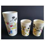 Vintage Lunch Box, Cups & Juice Cup w/ Lid