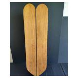 Wood Cabinet with Pegs