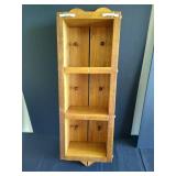 Wood Cabinet with Pegs