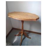 Beautiful Antique Wood Stand, Adjustable