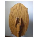 Beautiful Antique Wood Stand, Adjustable