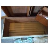 (4) Vintage Wooden Drawers w/ Linens