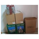 Lighted Christmas Decorations - NIB