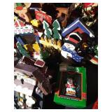 Huge Lot of Santa & Sleigh Related Christmas Decor